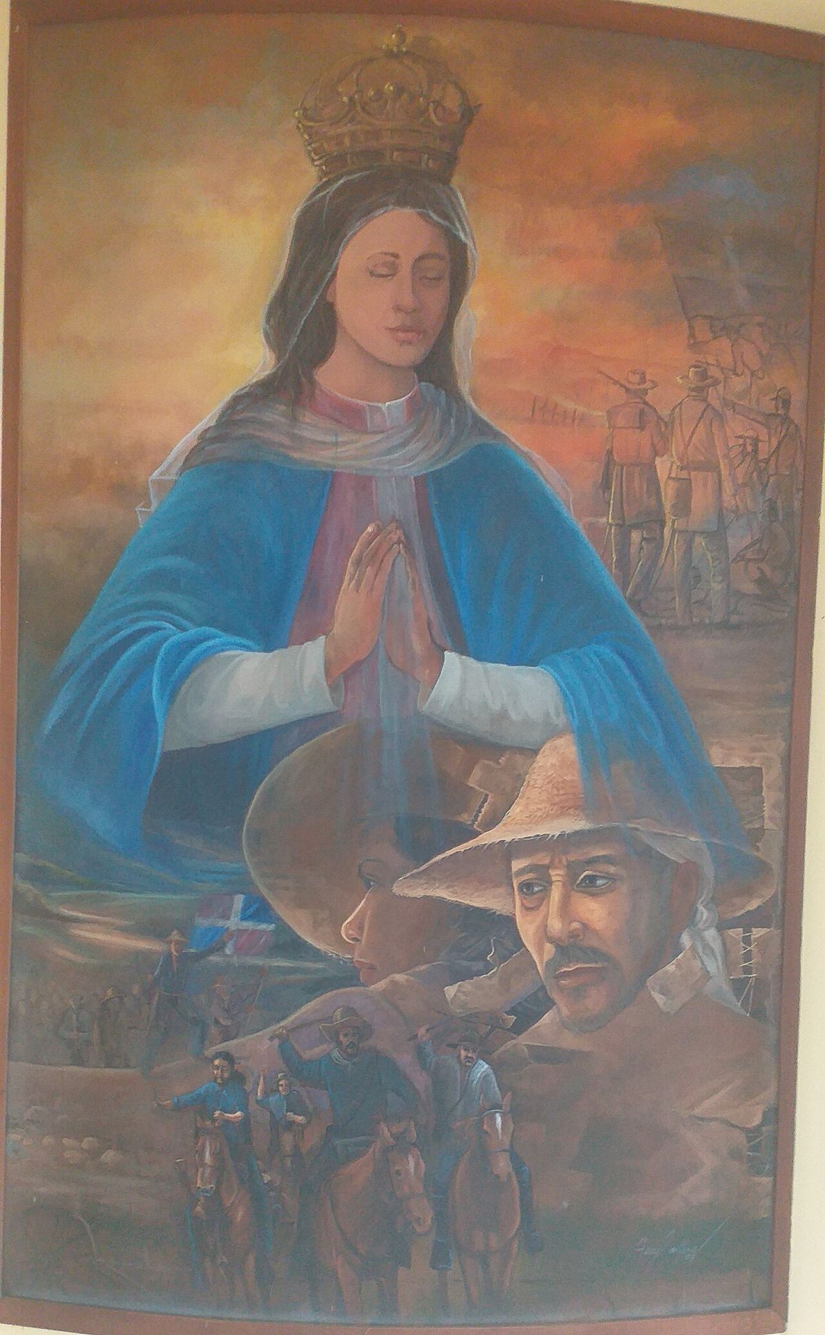 Nuestra Señora de la Altagracia - Monumento a los Héroes de la Restauración