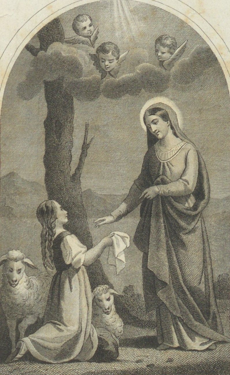 Ritratto di Beata Vergine del Frassino, XIX secolo