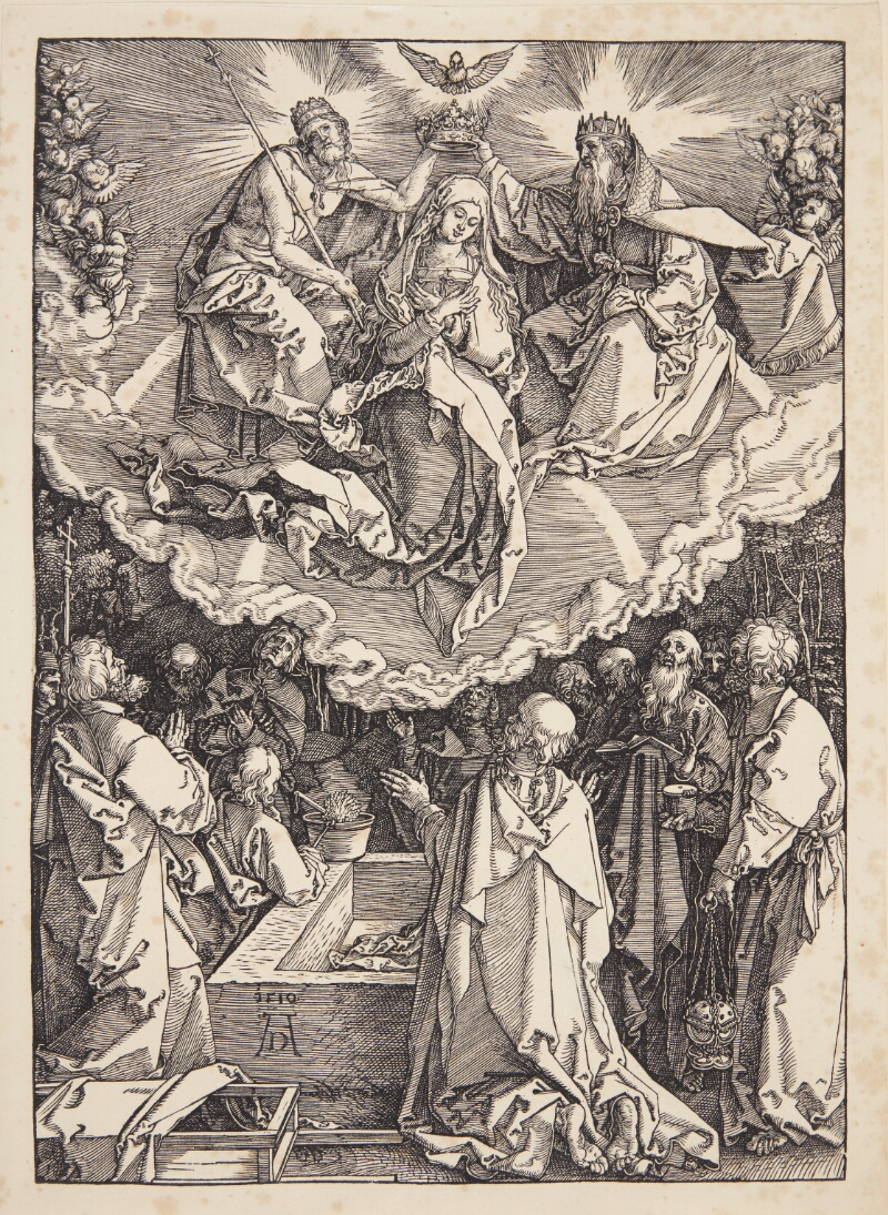 The assumption and coronation of the Virgin