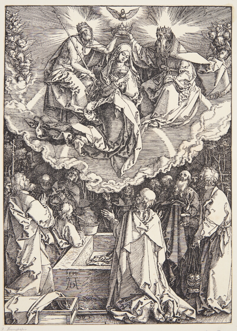The assumption and coronation of the Virgin
