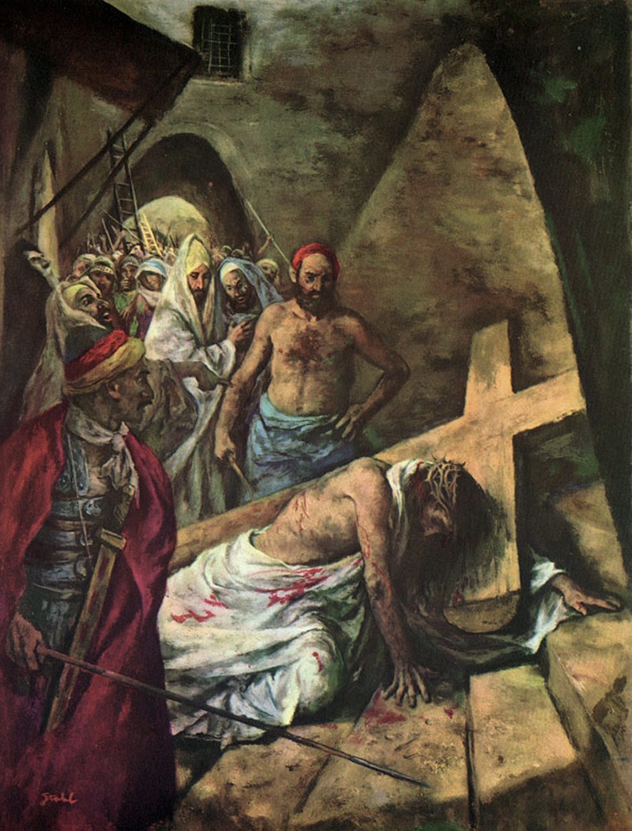 Jesus Falls the First Time