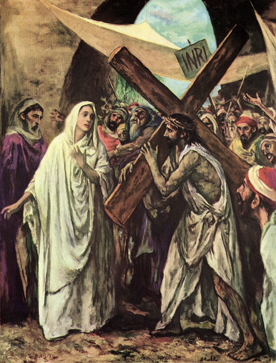 Jesus Meets His Sorrowful Mother