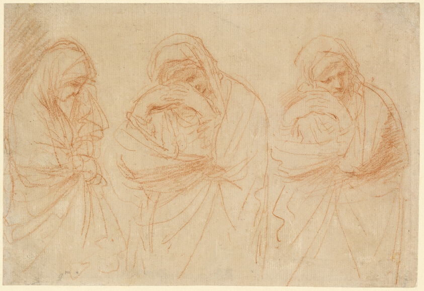 Madonna Mourning: Studies for the Entombment of Christ