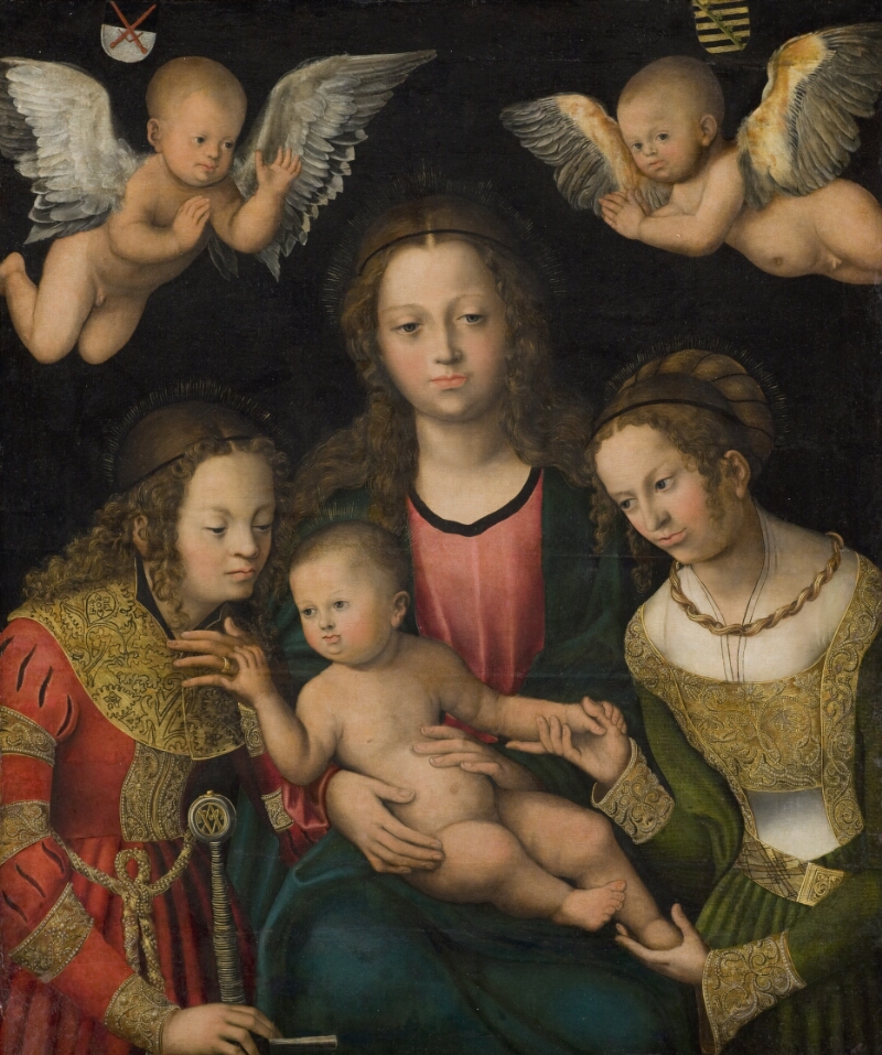 Virgin and Child with the Saints Catherine and Barbara