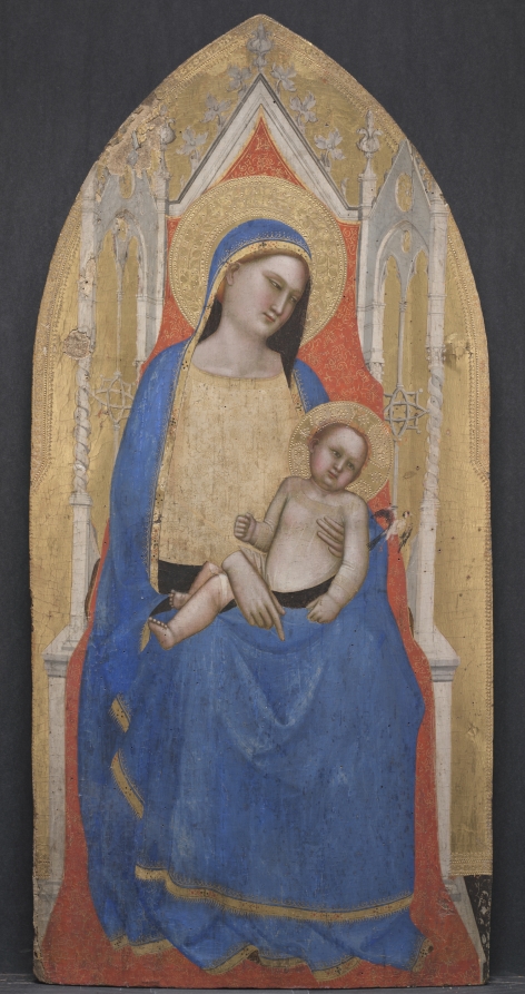 Madonna and Child Enthroned