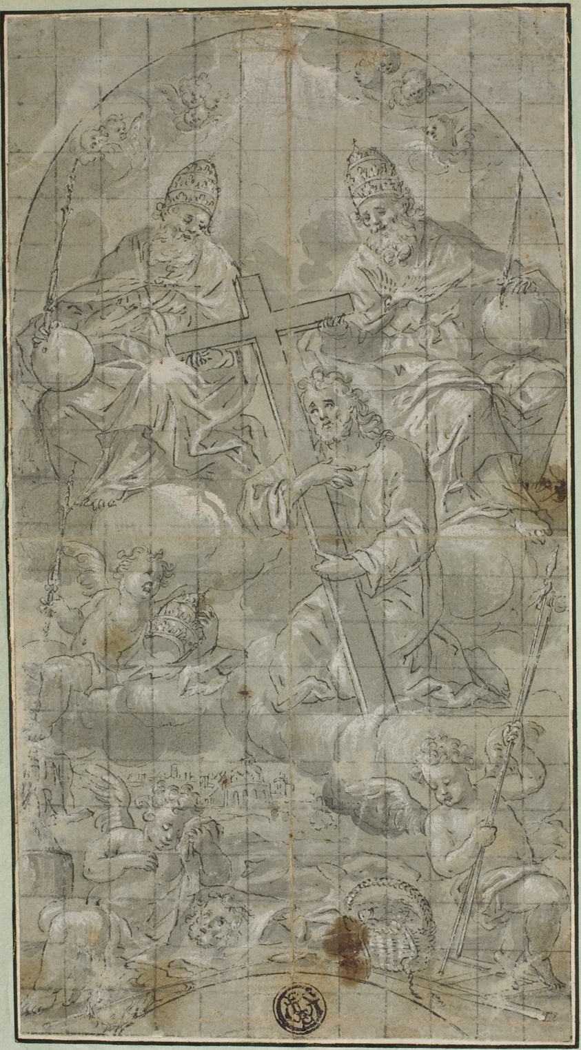 The Trinity with Christ Bearing the Cross