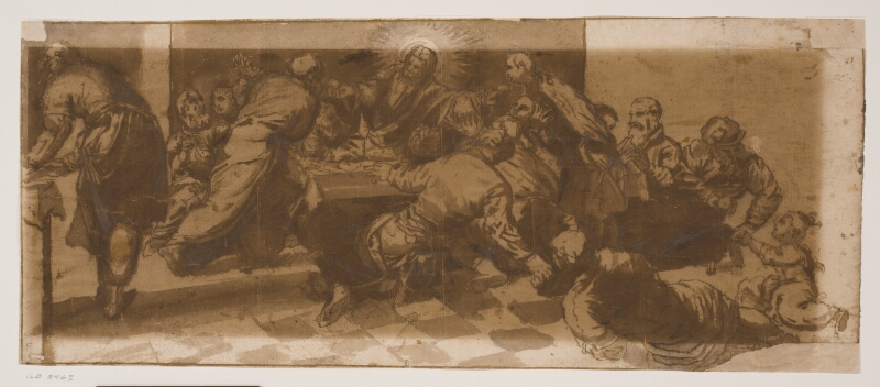 The Last Supper after the painting in San Polo, Venice
