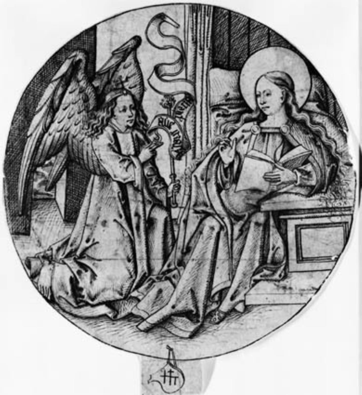 Tondo with the Annunciation
