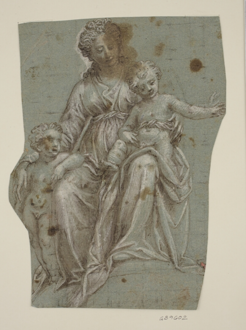 Virgin and Child with the infant St John the Baptist