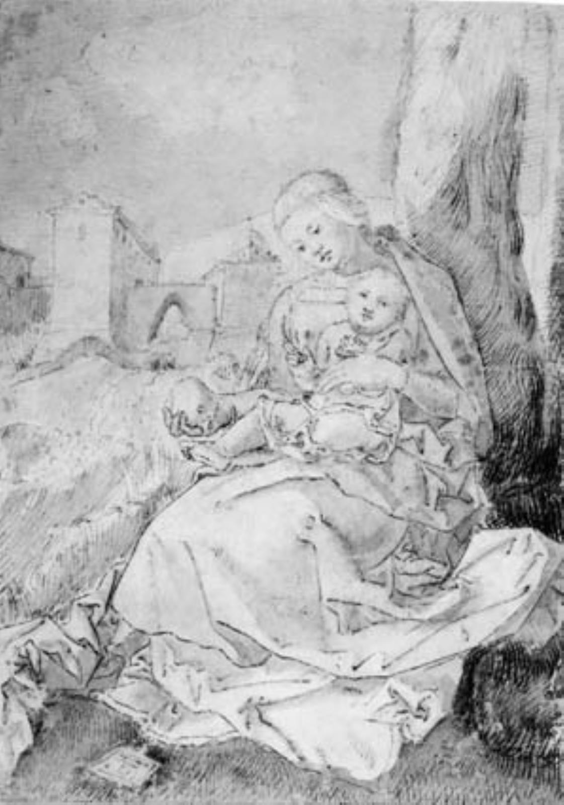 Virgin and Child with the pear