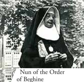 Nun of the Order of Begijnse