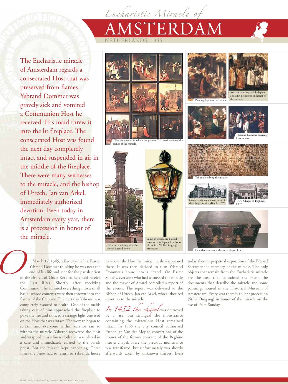 Exhibition panel for Amsterdam (1/2)