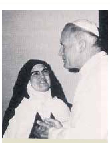 Photograph from the exhibition for Fatima, Portugal, The Angel of Peace