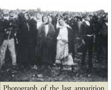 Photograph from the exhibition for Fatima, Portugal, The Angel of Peace