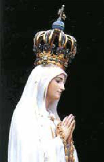 Photograph from the exhibition for Fatima, Portugal, The Angel of Peace