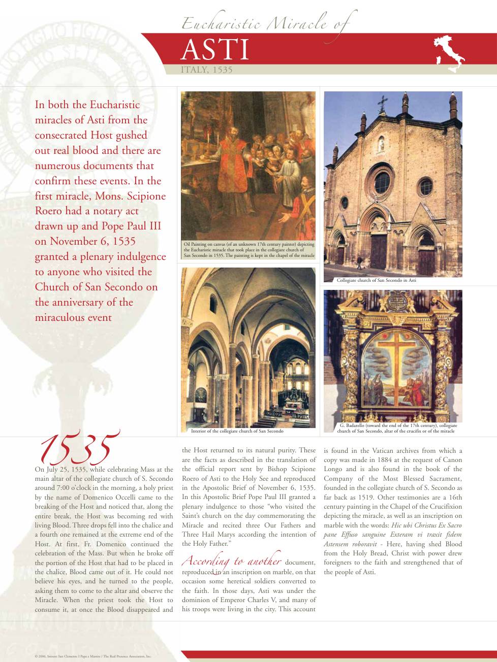 Exhibition panel for Asti (1/2)