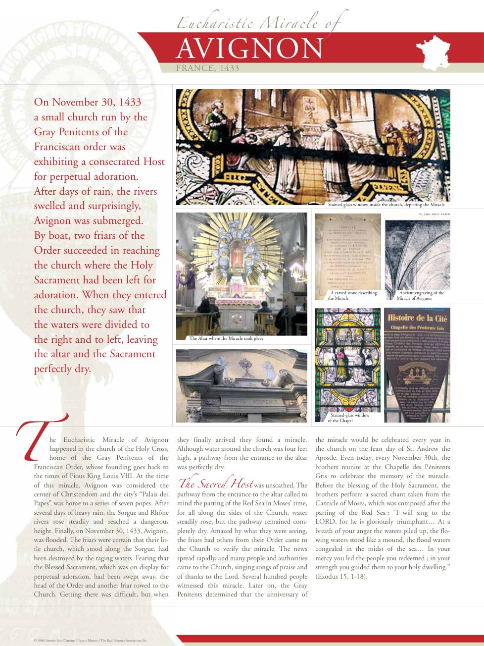 Exhibition panel for Avignon (1/2)