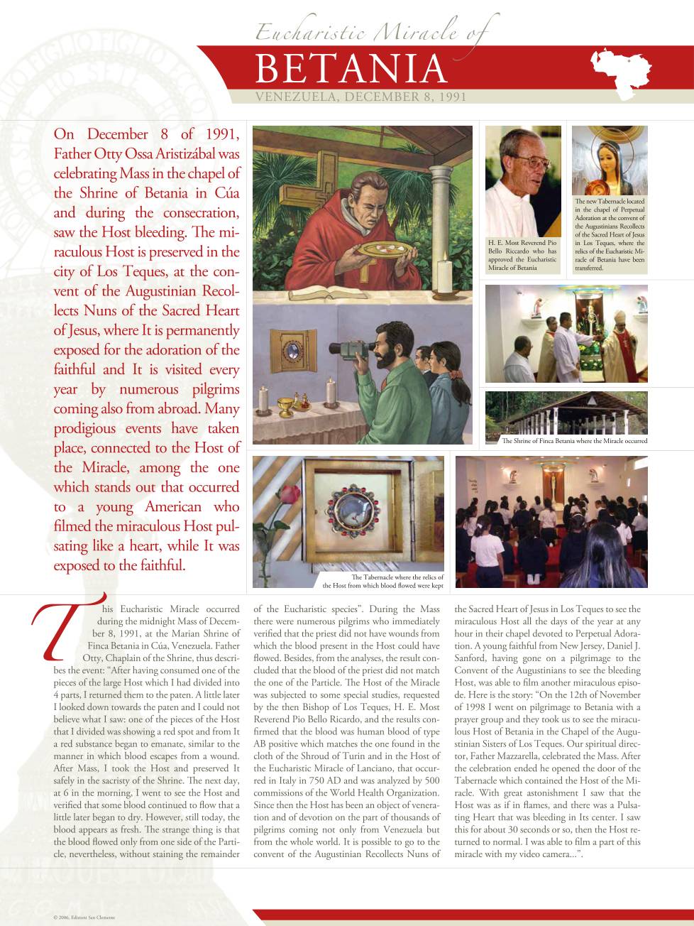 Exhibition panel for Betania