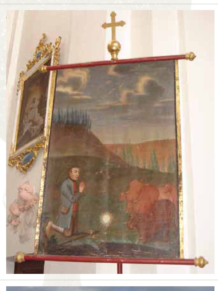 Photograph from the exhibition for Bettbrunn