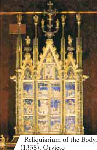 Reliquary of the Body, artist: Ugolino d'Ilario's studio (1338), Orvieto
