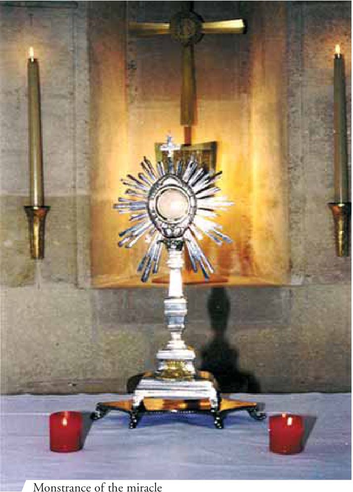 Monstrance of the miracle