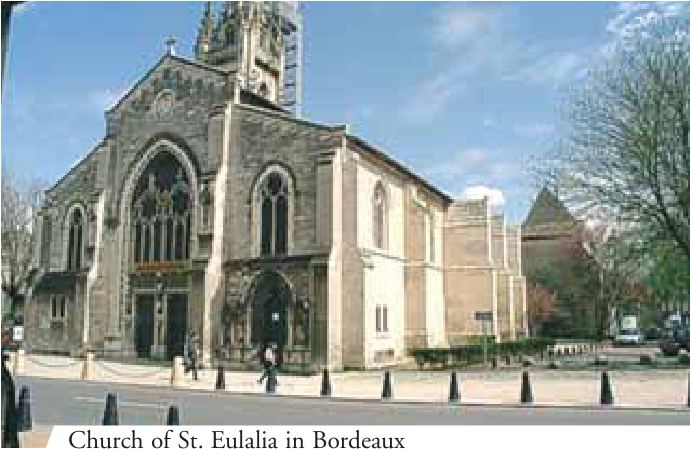 Church of St. Eulalia in Bordeaux