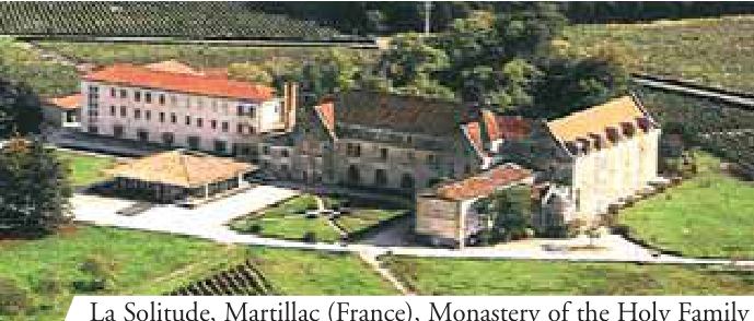 La Solitude, Martillac (France), Monastery of the Holy Family