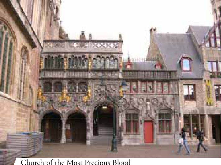 Photograph from the exhibition for Bruges