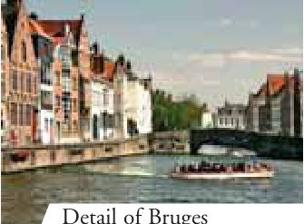 Photograph from the exhibition for Bruges