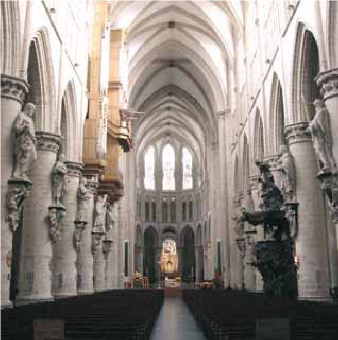 Photograph from the exhibition for Brussels