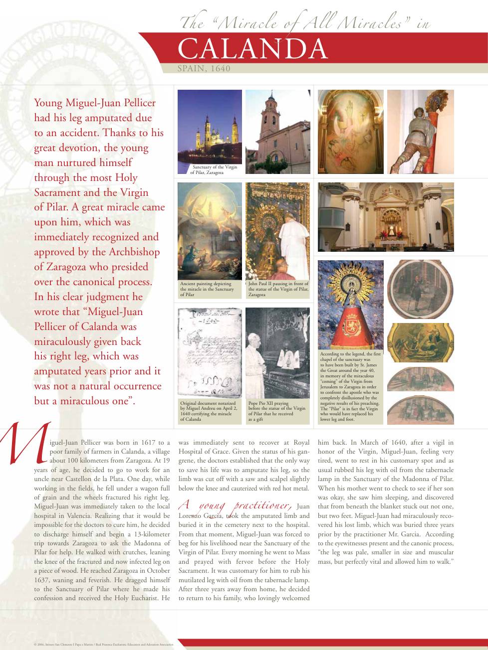 Exhibition panel for Calanda, Spain, Miguel-Juan Pellicer