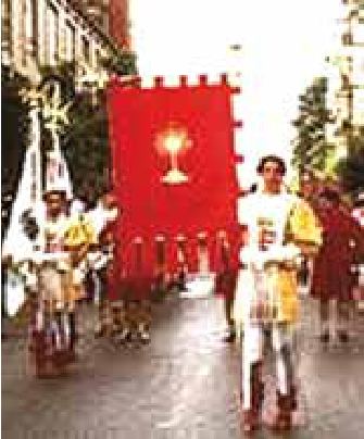 Photograph from the exhibition for Cava dei Tirreni