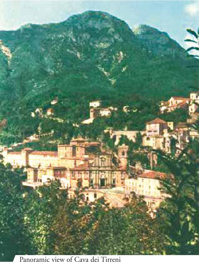 Panoramic view of Cava dei Tirreni