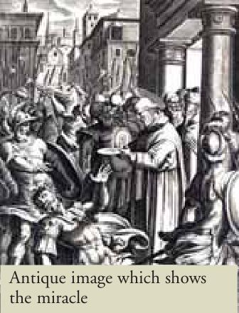 Photograph from the exhibition for Saint Bernard of Chiaravalle