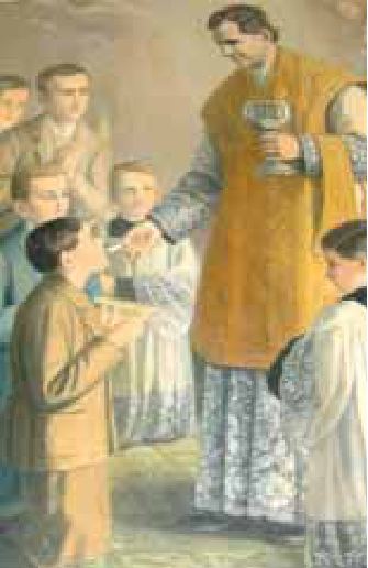 Photograph from the exhibition for Saint Bernard of Chiaravalle