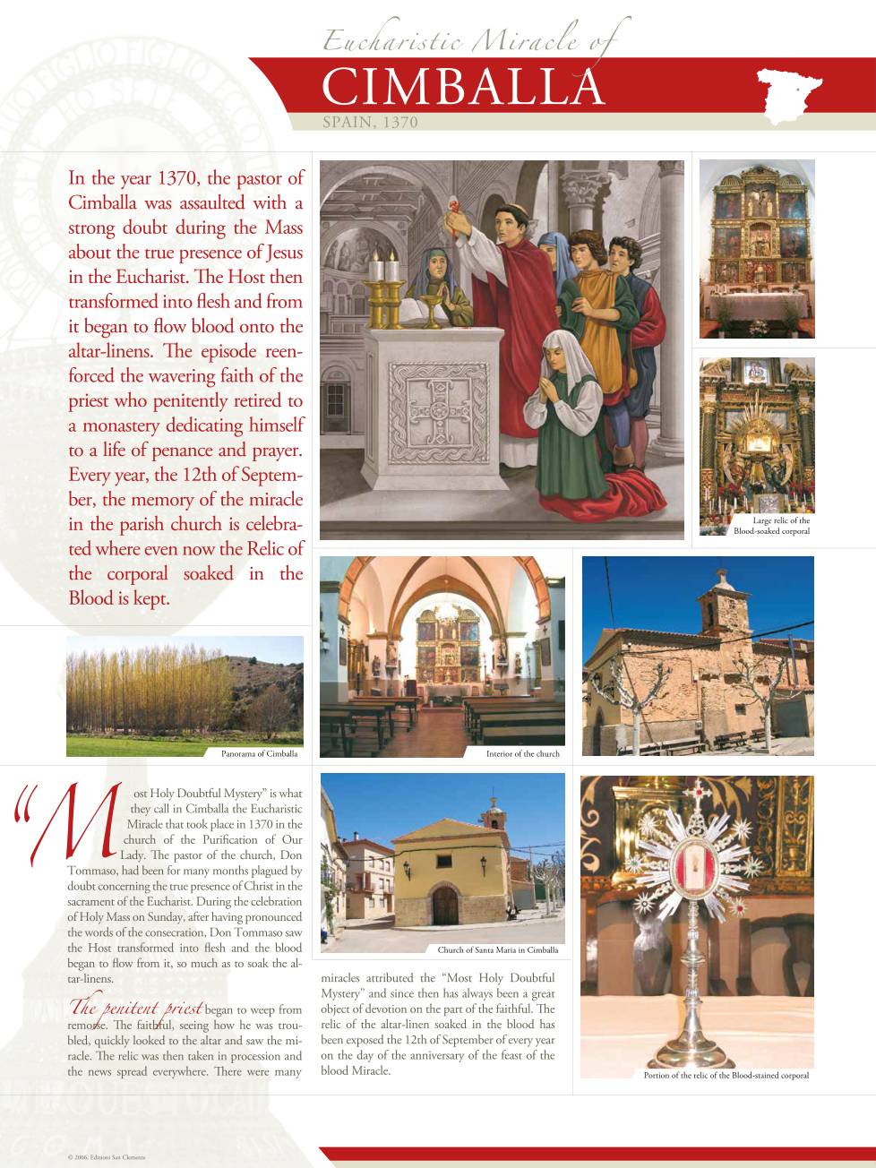 Exhibition panel for Cimballa