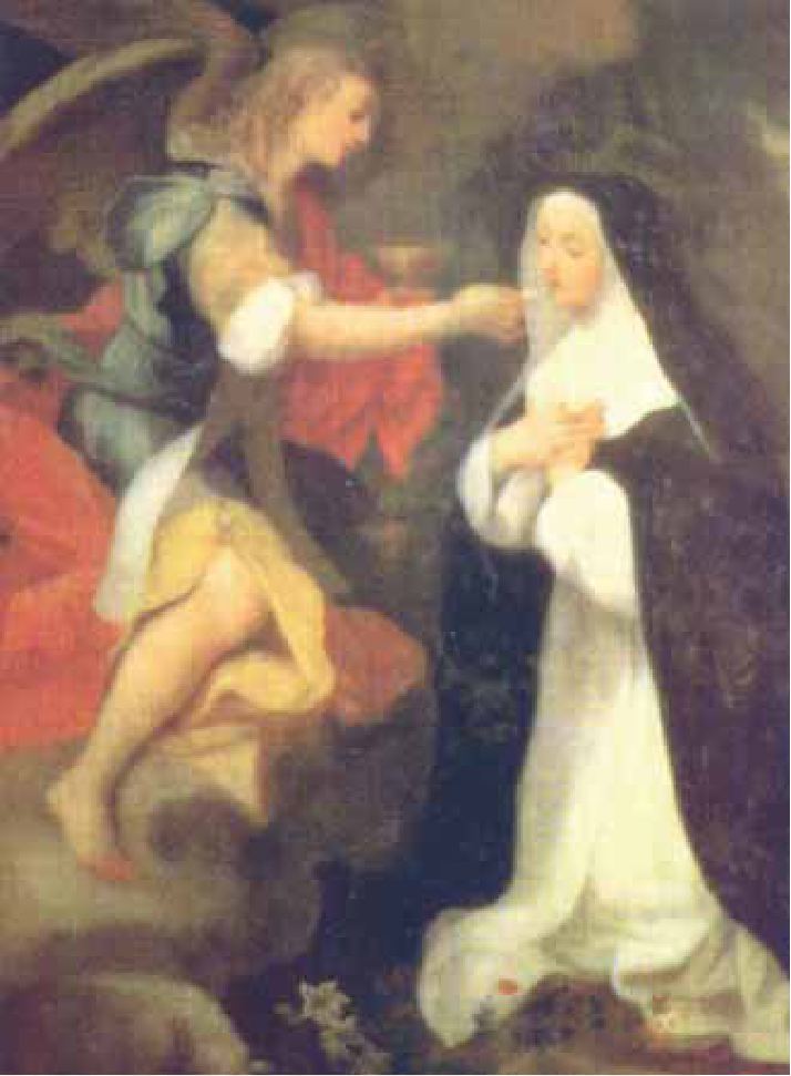 Photograph from the exhibition for • Blessed Angela of Foligno