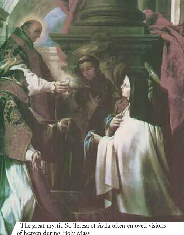 Photograph from the exhibition for • Blessed Angela of Foligno