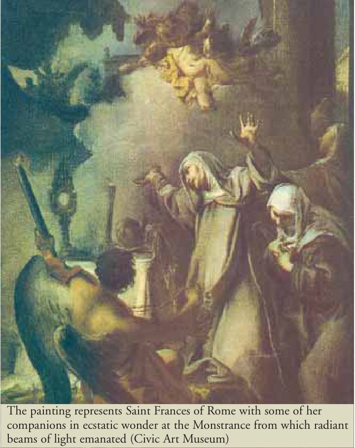 Photograph from the exhibition for • Blessed Angela of Foligno