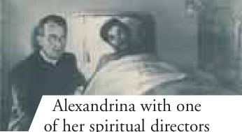 Photograph from the exhibition for Blessed Alexandrina Maria da Costa