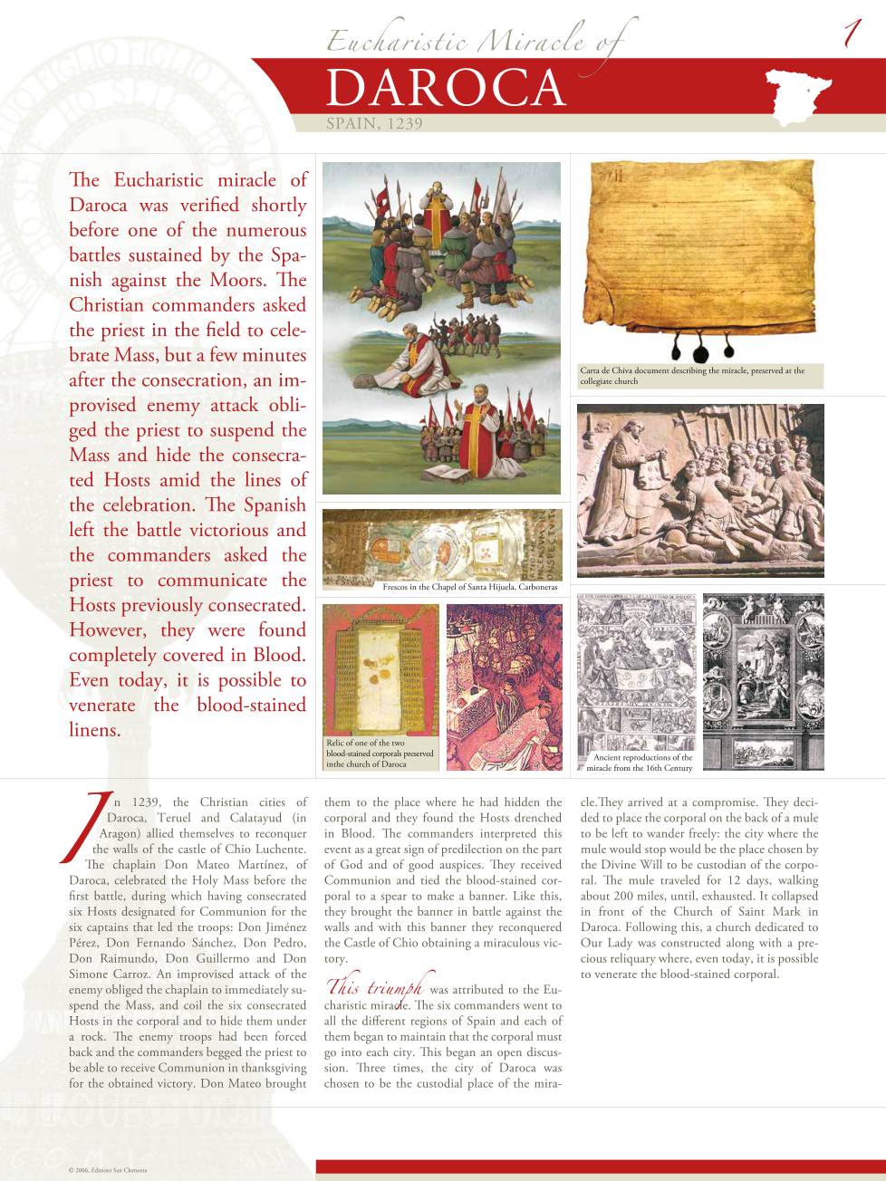 Exhibition panel for Daroca (1/2)