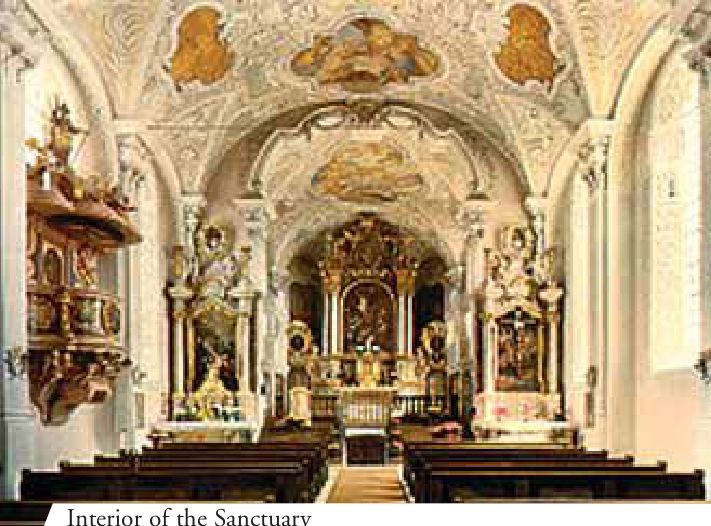 Interior of the Sanctuary