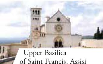 Photograph from the exhibition for Saint Francis of Assisi