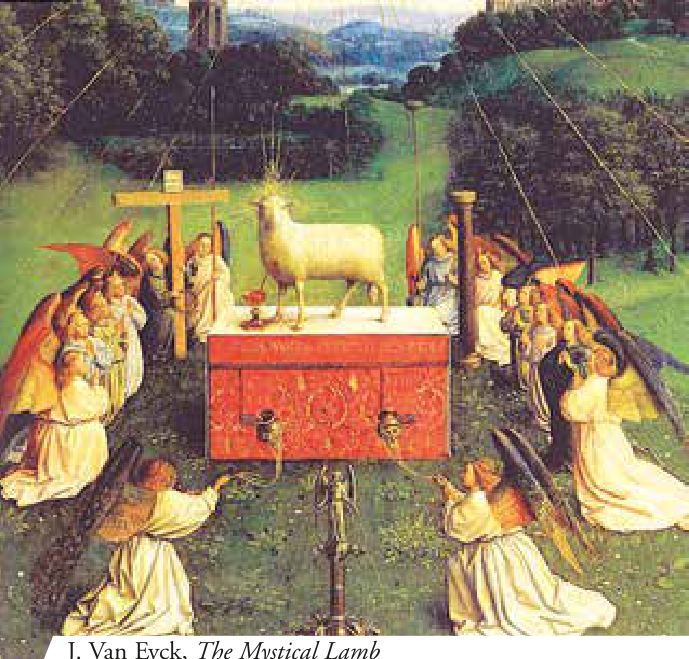 Photograph from the exhibition for Saint Francis of Assisi