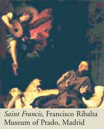 Photograph from the exhibition for Saint Francis of Assisi
