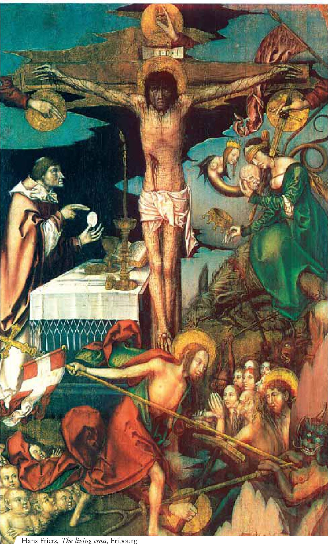 Hans Fries, *The living cross*, Fribourg