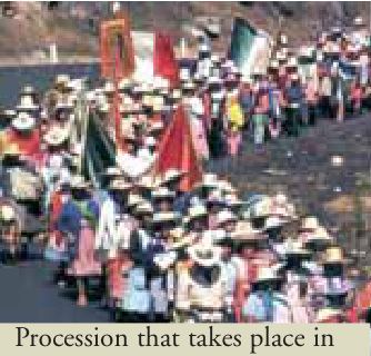 Photograph from the exhibition for Guadalupe, Mexico, Juan Diego