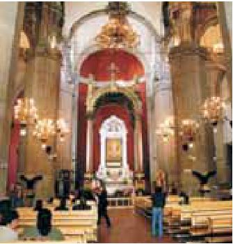 Photograph from the exhibition for Guadalupe, Mexico, Juan Diego