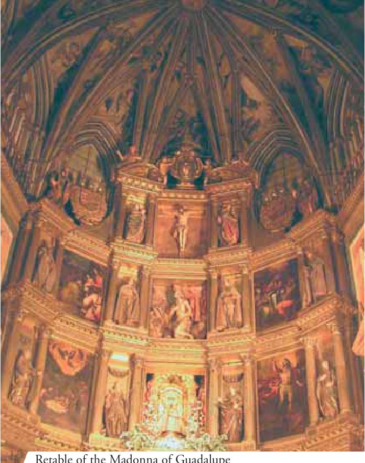 Photograph from the exhibition for Guadalupe