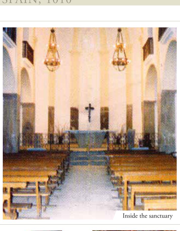 Inside the sanctuary